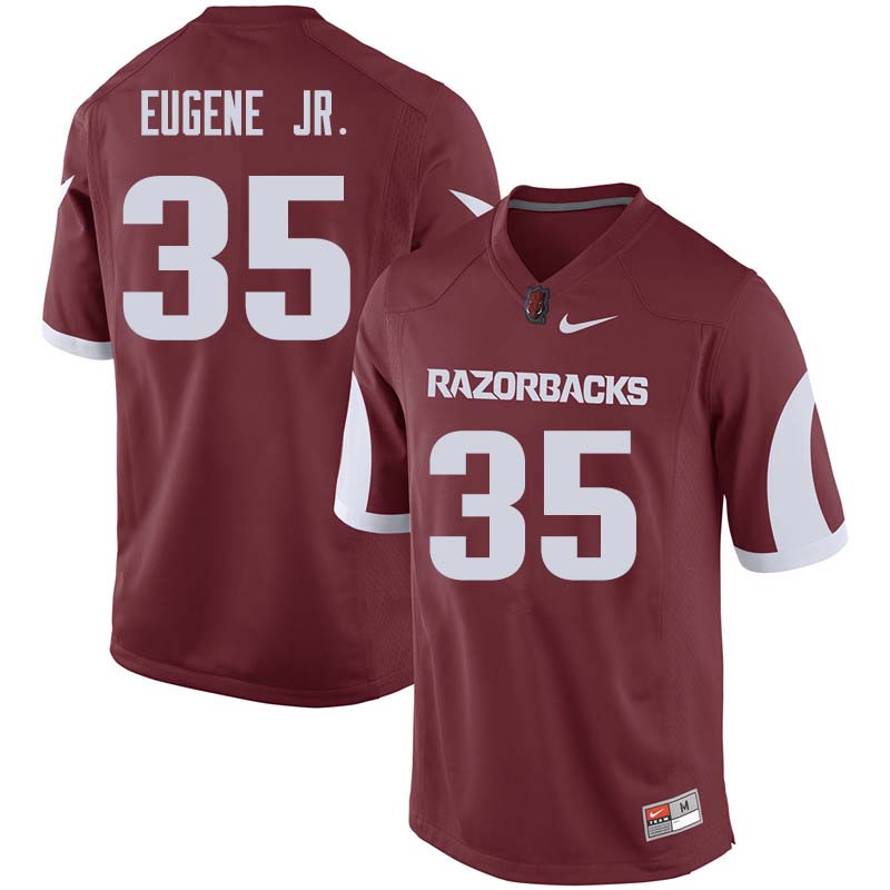 Men #35 Dwayne Eugene Jr. Arkansas Razorback College Football Jerseys Sale-Cardinal